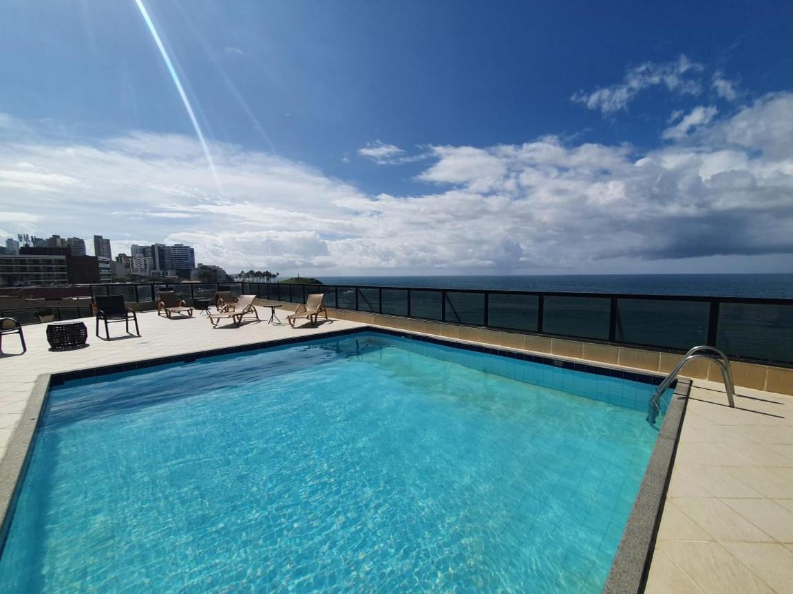 Apartamento Farol Barra Flat Salvador Esterno foto