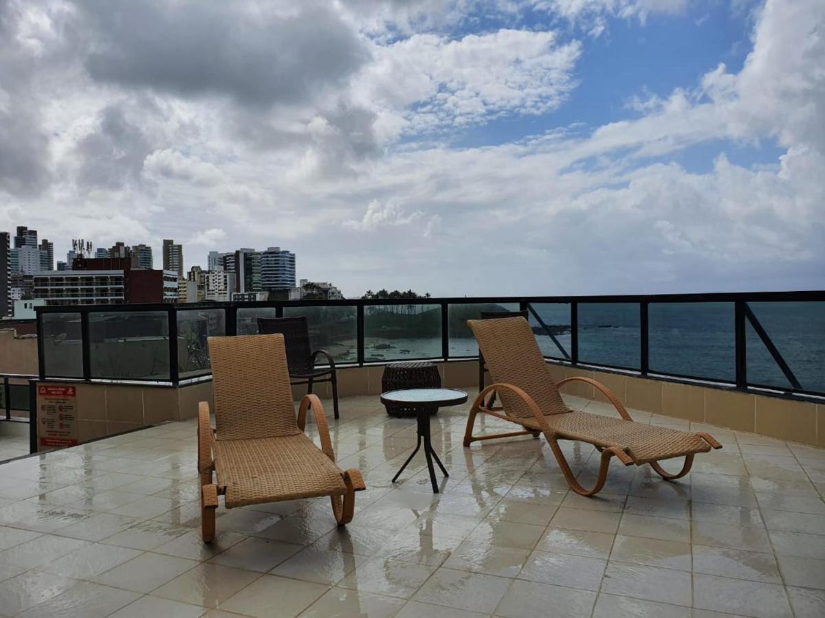 Apartamento Farol Barra Flat Salvador Esterno foto