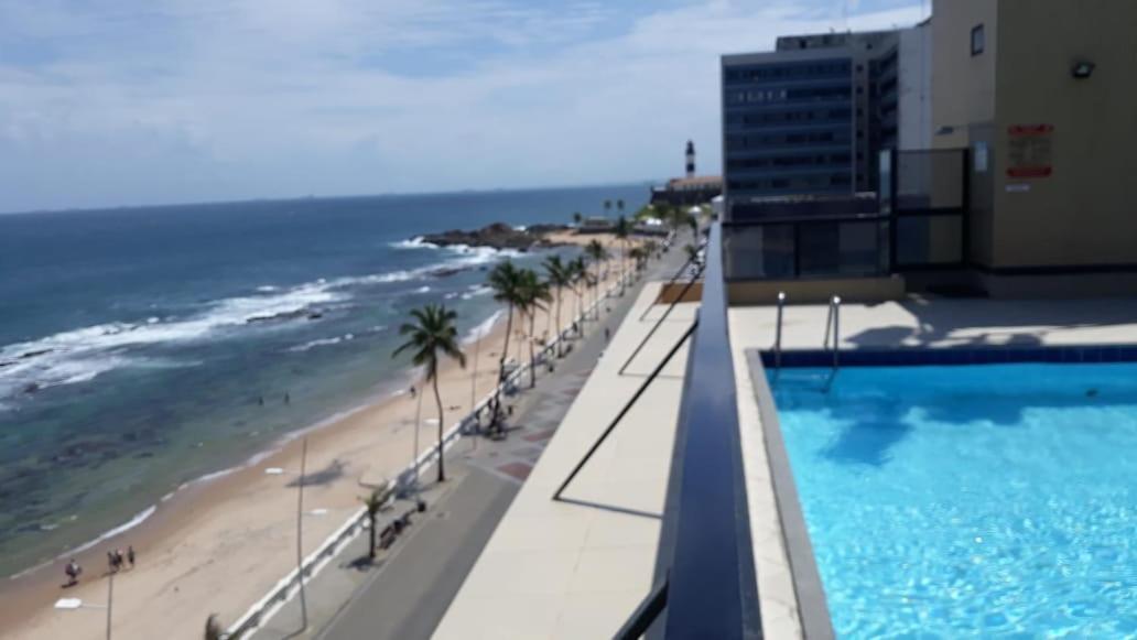 Apartamento Farol Barra Flat Salvador Esterno foto