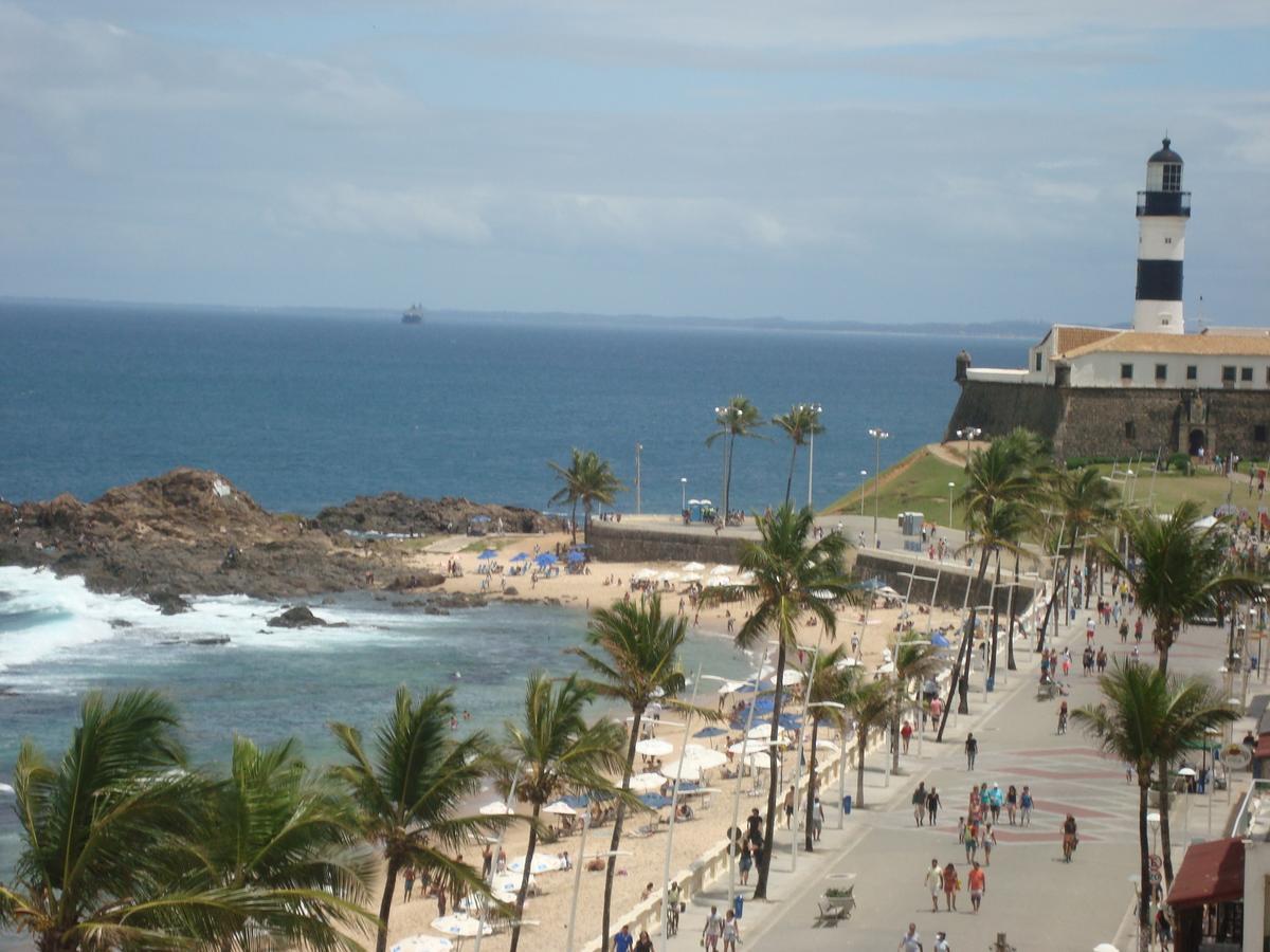 Apartamento Farol Barra Flat Salvador Esterno foto