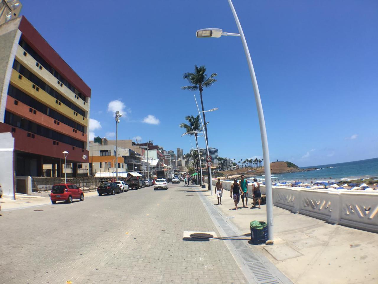 Apartamento Farol Barra Flat Salvador Esterno foto